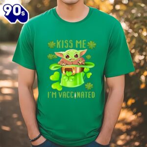 Kiss Me I’m Vaccinated Leprechaun…