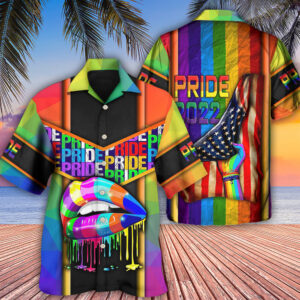 LGBT American Pride Hawaiian Shirt 2