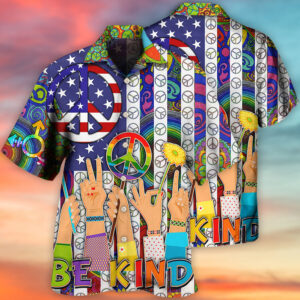 LGBT Be Kind Style Hawaiian Shirt 2