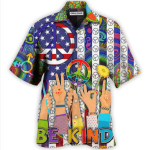 LGBT Be Kind Style Hawaiian Shirt 3