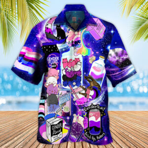 LGBT Gender Fluid Hawaiian Shirt 2