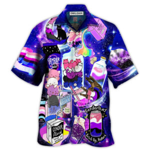 LGBT Gender Fluid Hawaiian Shirt 3