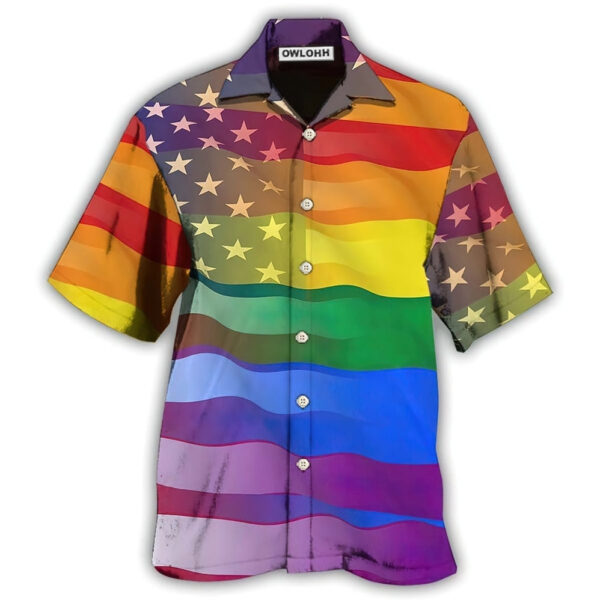 LGBT Love America Peace Hawaiian Shirt