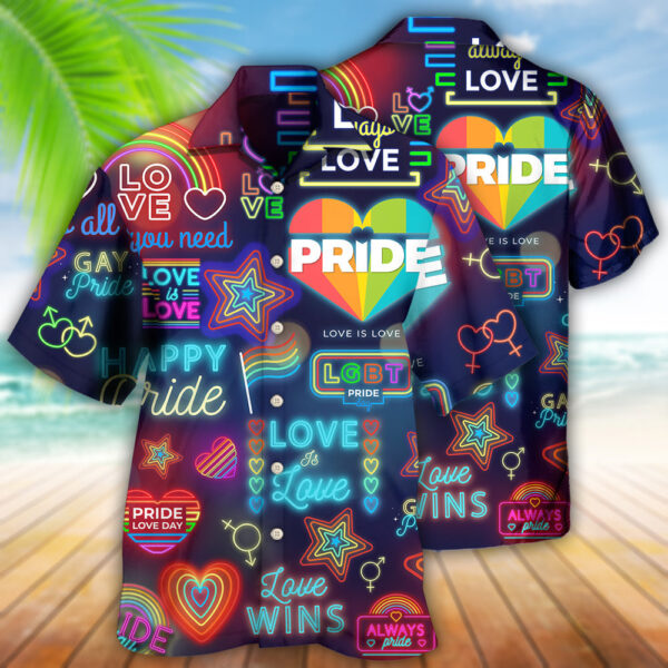 LGBT Love Has No Gender Hawaiian Shirt