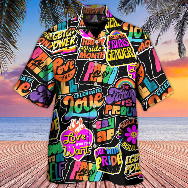 LGBT Love Is Love Pride Month Hawaiian Shirt