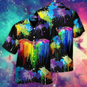 LGBT Pride Dragon The Color Of Happiness Hawaiian Shirt 2