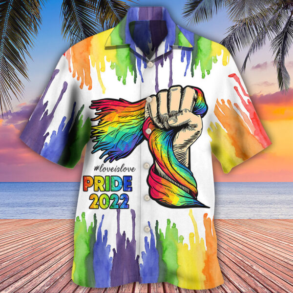 LGBT Pride Love Is Love  Hawaiian Shirt