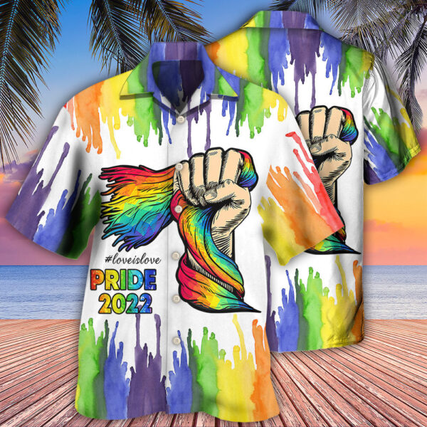 LGBT Pride Love Is Love  Hawaiian Shirt