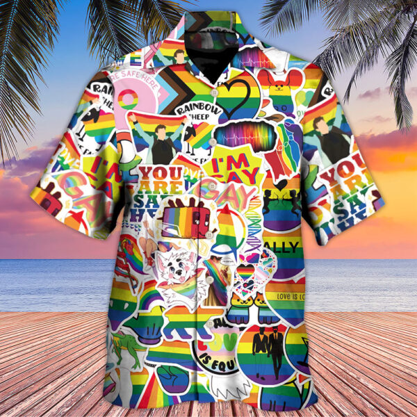 LGBT Rainbow I’m Gay Hawaiian Shirt