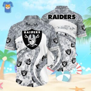 Las Vegas Raiders Hawaiian Shirt…