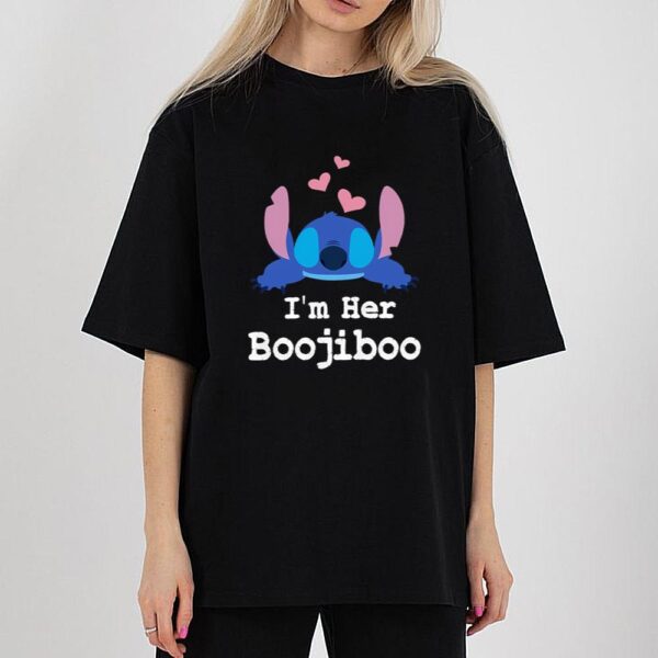 Lilo And Stitch Couple Shirt I’m Her Boojiboo Valentine Honeymoon Shirt