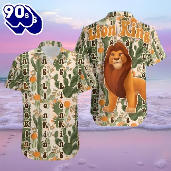 Lion King Hawaiian Shirt Lion King Summer Best Hawaiian Shirts