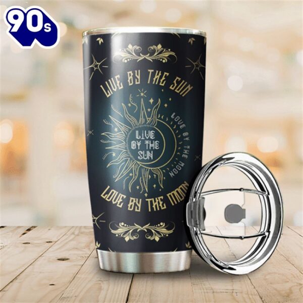 Live By Sun Love By Moon Hippie Tumbler