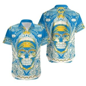 Los Angeles Chargers Skull NFL…