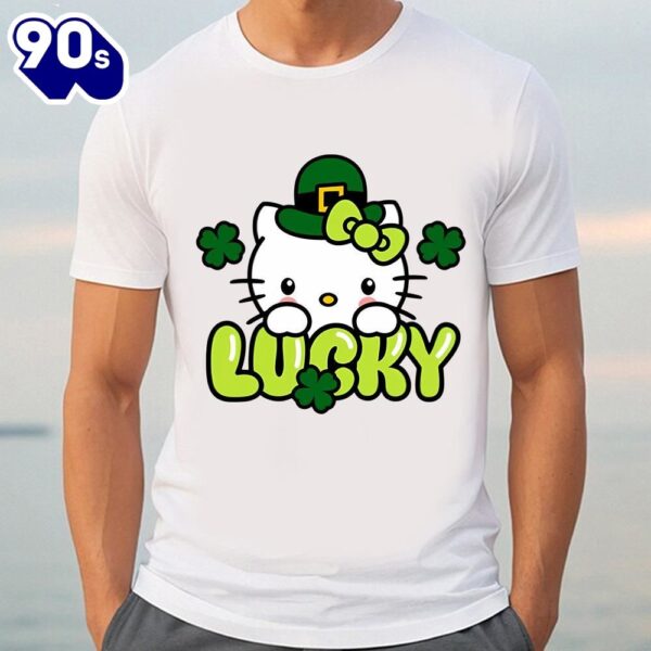Lucky Hello Kitty St Patrick Day Shirt Kitty