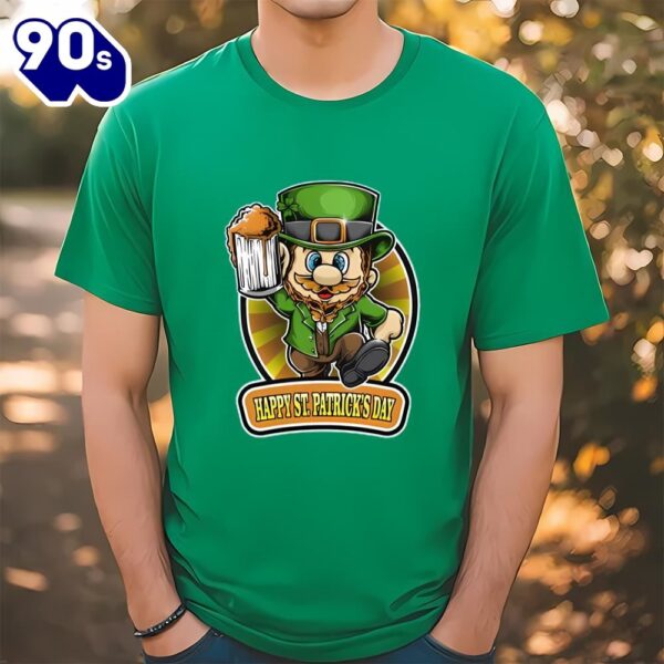 Mario St. Patrick’s Day Unisex T-Shirt