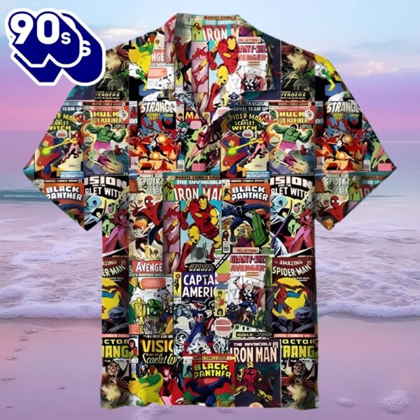 Marvel Comics Unisex Hawaiian Shirt