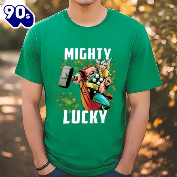 Marvel St. Patrick’s Day Thor Mighty Lucky Shirt,Thor Patrick Day…