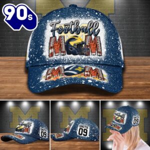 Michigan Wolverines Bleached Cap Custom…