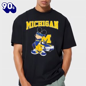 Michigan Wolverines Mickey Mouse Shirt
