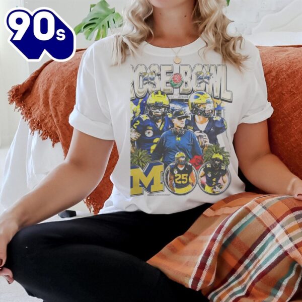 Michigan Wolverines Rose Bowl 2024 Junior Colson T Shirt