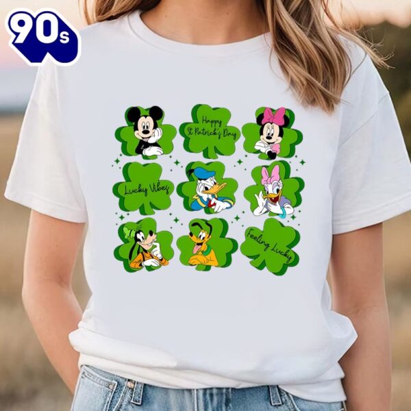 Mickey And Friends Happy St. Patrick’s Day Disney Shirt, Disney…