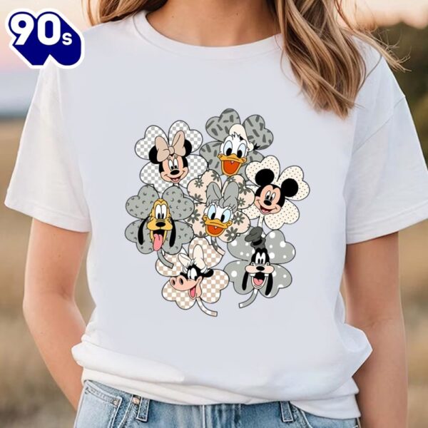 Mickey And Friends Shamrock Shirt, Mickey St Patricks Day Shirt