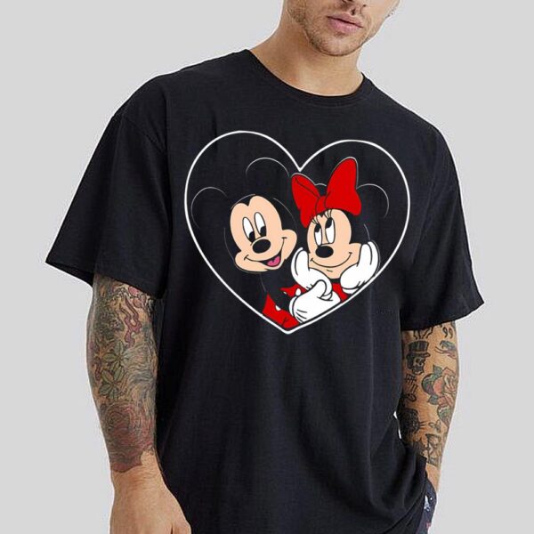 Mickey And Minnie Couples ShirtMickey MouseMinnie Mouse Shirt