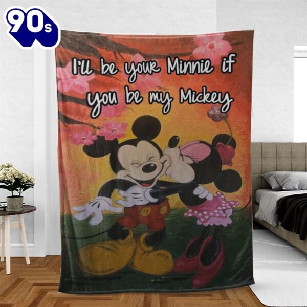 Mickey And Minnie Gift Blanket