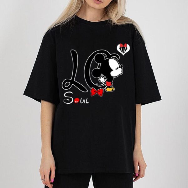 Mickey And Minnie Kissing Love Matching Soul Mate Shirt Valentine’s Day T-Shirts
