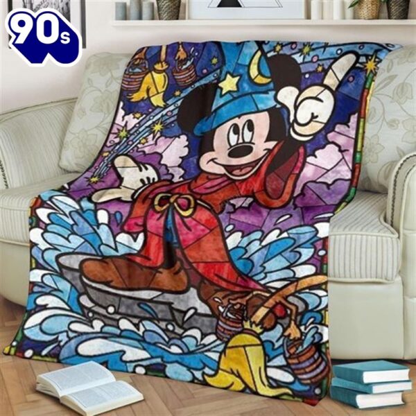 Mickey Best Seller Fleece Blanket Gift For Fan