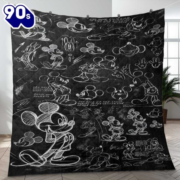 Mickey Disney Comics Christmas Ver 2 Gifts Lover Blanket