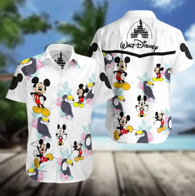 Mickey Mouse Disney Hawaiian Beach…