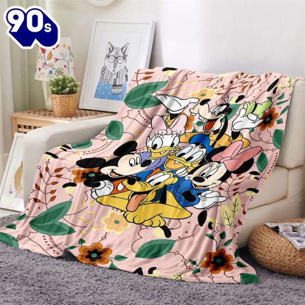 Mickey Mouse Donald Duck Blanket 448