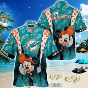 Mickey Mouse NFL Miami Dolphins…