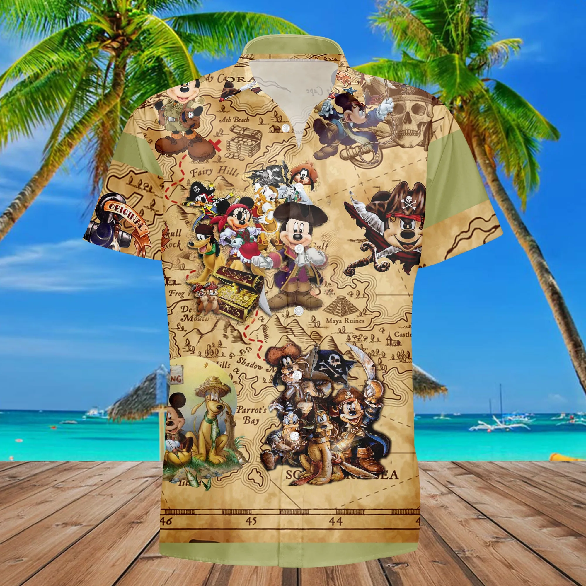 Mickey Treasure Hunting Summer Beach…