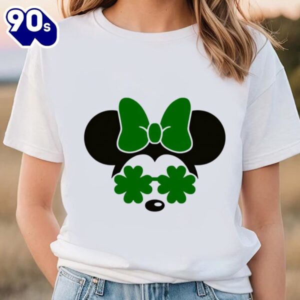 Minnie And Mickey St. Patrick’s Day Unisex T-shirts