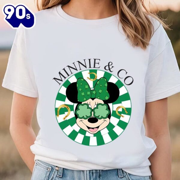 Minnie Mouse And Co Saint Patricks Day Shirt