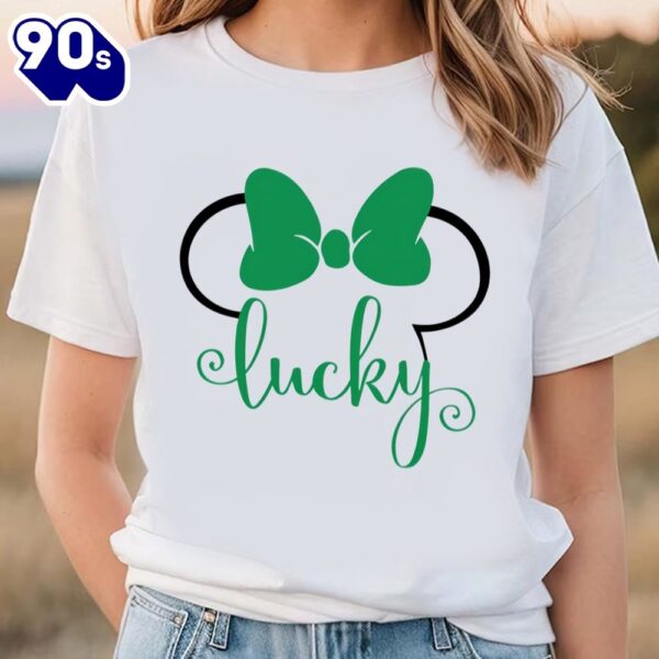 Minnie Mouse Lucky St Patricks Day Shirt