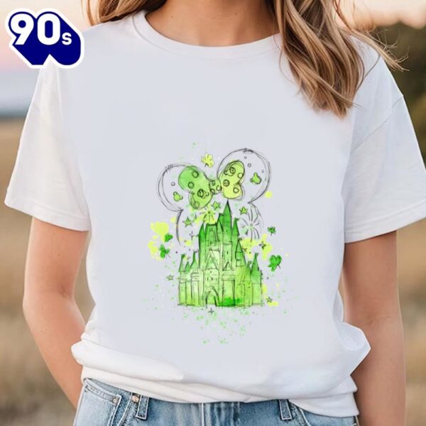 Minnie Mouse St. Patrick’s Day Castle Shirt