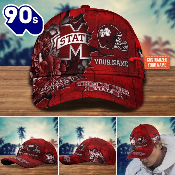 Mississippi State Bulldogs Custom New Arrivals Trending Cap  NCAA Cap