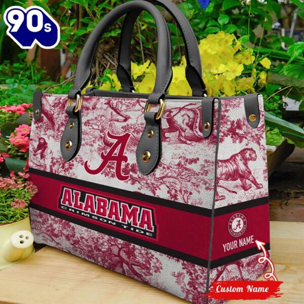 NCAA Alabama Crimson Tide Women Leather Bag