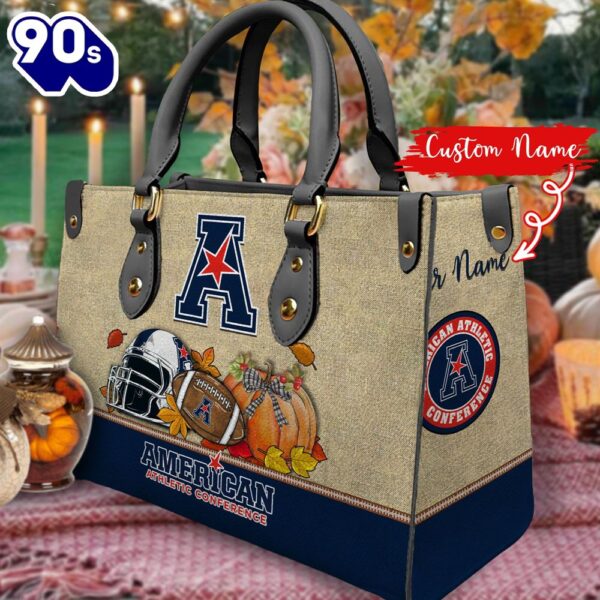 NCAA American Athletic Conference Autumn Women Leather Hand Bag 2208DS005
