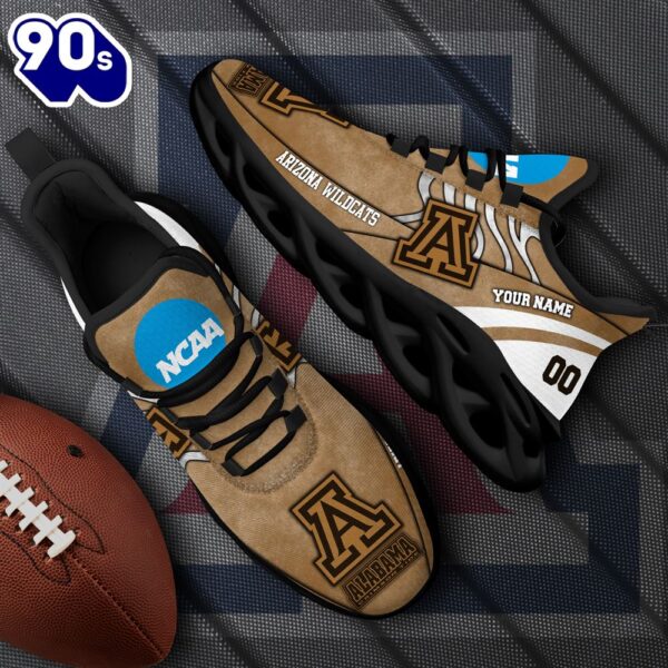 NCAA Arizona Wildcats Black Max Soul Shoes