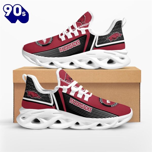 NCAA Arkansas Razorbacks #1 Fan M Soul Shoes Limited Edition