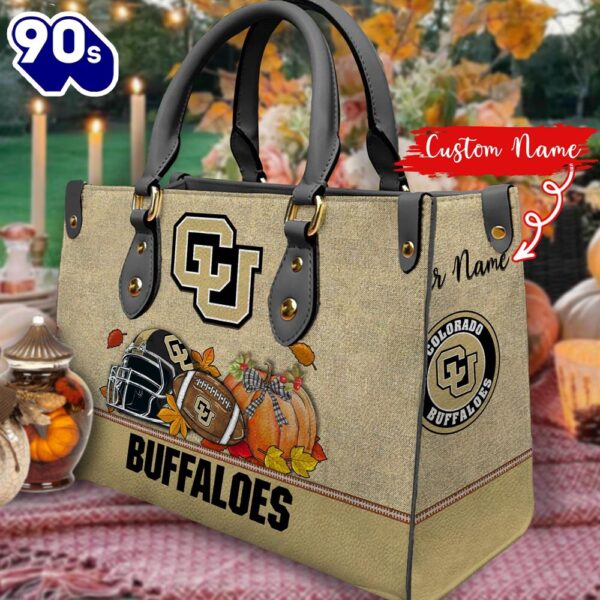 NCAA Colorado Buffaloes Autumn Women Leather Hand Bag 2208DS005