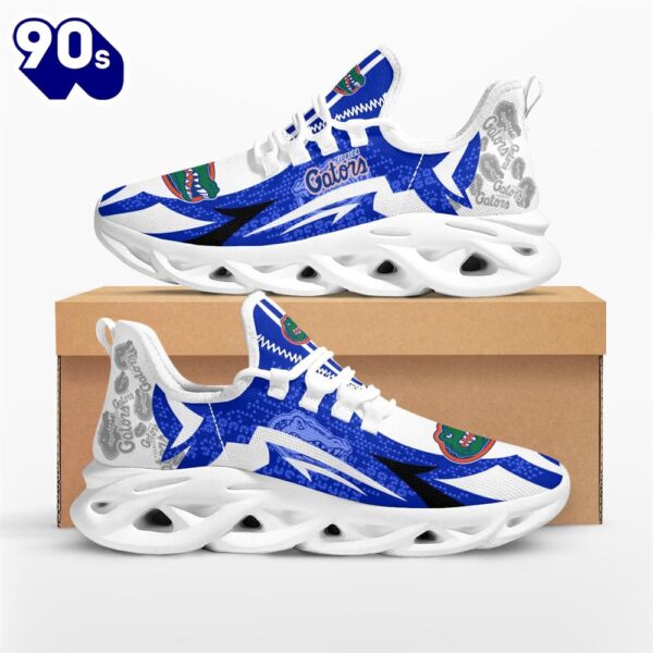 NCAA Florida Gators Symbol Geometric Pattern Max Soul Shoes