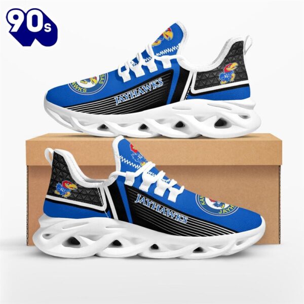 NCAA Kansas Jayhawks #1 Fan M Soul Shoes Limited Edition