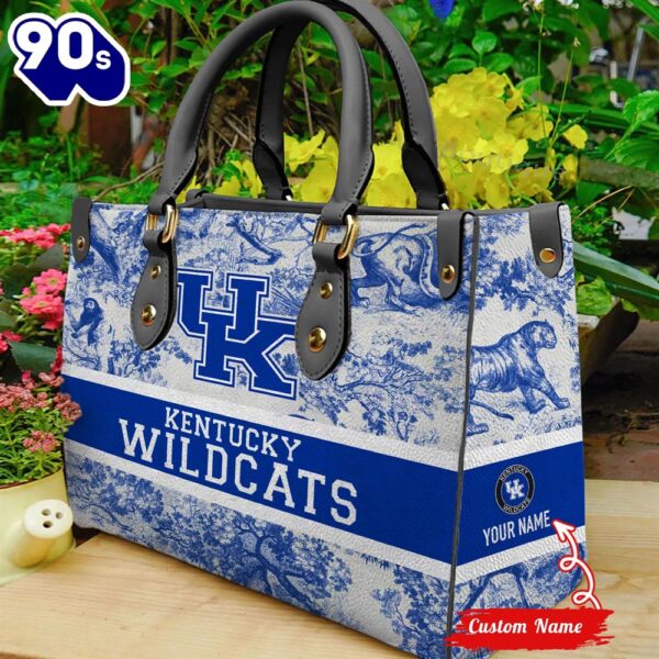 NCAA Kentucky Wildcats Women Leather Bag