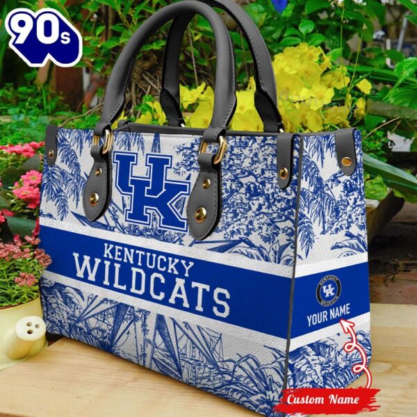 NCAA Kentucky Wildcats Women Leather HandBag